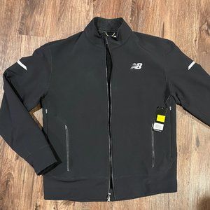 New Balance Men's Winter Watch Black Jacket Medium